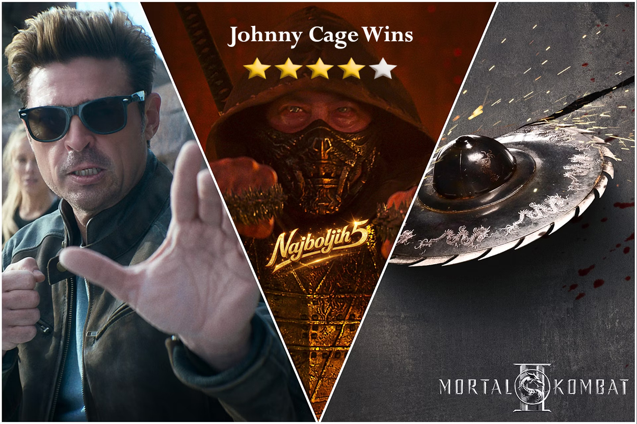 Mortal Kombat II – Johnny Cage wins!